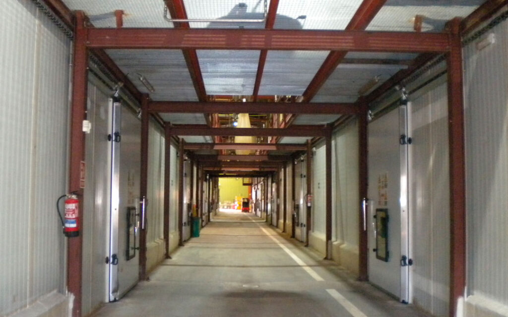 Modernización-ampliación instalaciones de atmósfera controlada, adquisición palots y envasadora CARRACEDELO