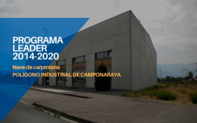 Nave de carpintería en el Polígono de Camponaraya